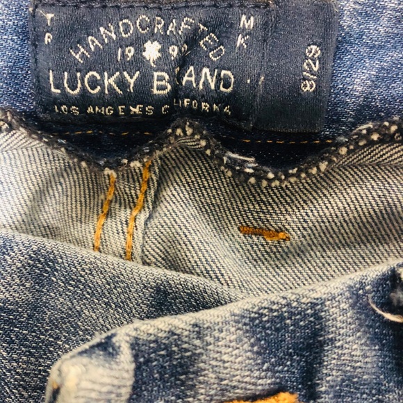LUCKY BRAND SWEET JEAN CROP 8/29 Capri Style - Picture 5 of 7
